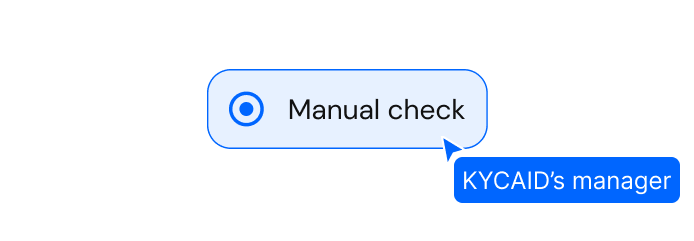 Fallback to Manual Check